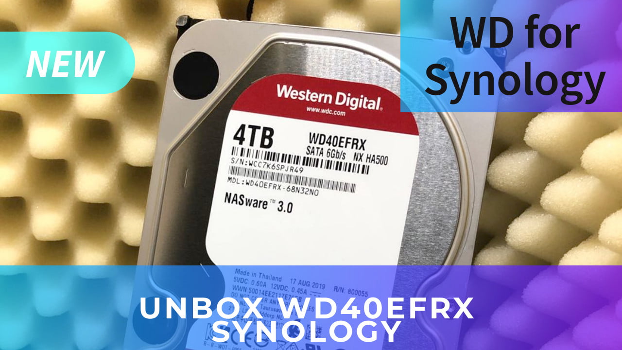 Unbox HDD Western Digital WD40efrx