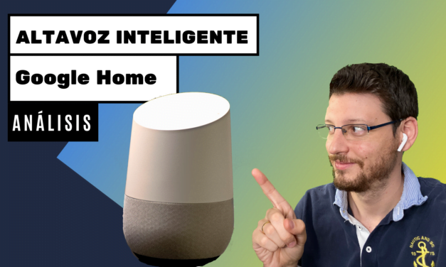 Así es el altavoz inteligente Google home